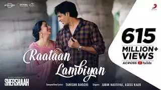 रातां लंबियाँ Raataan Lambiyan Lyrics In Hindi & English  – Shershaah Movie