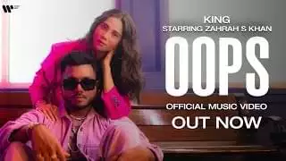 OOPS Lyrics In Hindi & English – King & Zahrah Khan